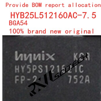 100% ο ޸  HYB25L512160AC-7.5 BGA54 ÷..